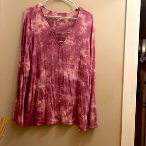 Women bell sleeve top